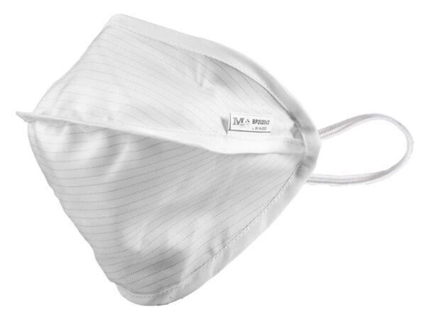 Mascherina Riutilizzabile Mycroclean BFE 99,8% Bianca, Nasello - 12 pz