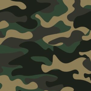 Cappellino Chirurgico Fantasia Militare Verde Taglia M con Laccetti - 15 pz - 3