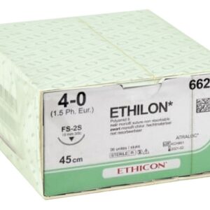 Ethicon Ethilon Sutura Monofilamento Non Assorb. 4/0 Ago 19 mm 662SLH - 36 pz - 1