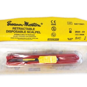 Swann-Morton Rimuovi Punti di Sicurezza Lama Retraibile Inox Sterile - 75 pz - 2