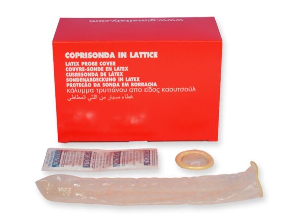 Coprisonda in Lattice Trasparente per Ecografi e Doppler, Busta Singola - 600 pz
