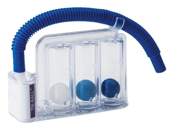 Tri-Ball Esercitatore per Ginnastica Respiratoria - 24 pezzi
