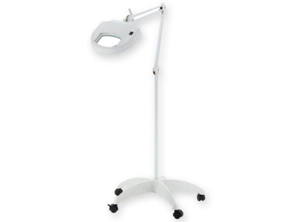 Lampada di Wood Vista su Carrello con Lente d'Ingrandimento