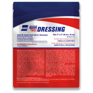 Medicazione in Gel per Ustioni 10x10 cm Sterile - 150 pezzi - 1