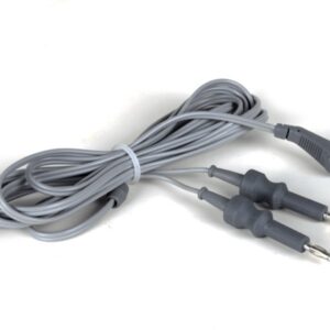 Cavo Bipolare US 2 Pin in Silicone per Elettrobisturi MB 240-380, 3 m - 2 pezzi - 2