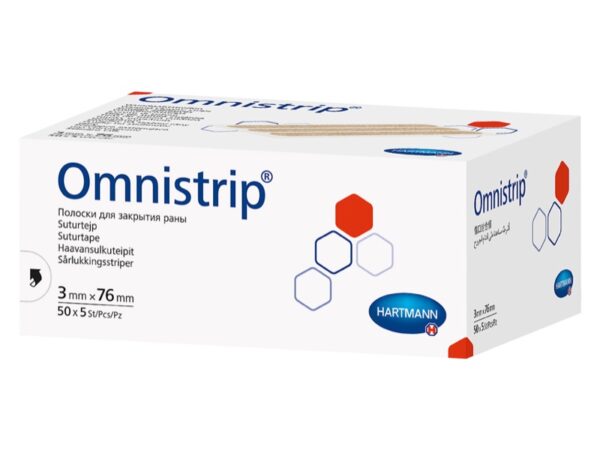 Hartmann Omnistrip 540681 Cerotti per Sutura Sterili 3x76 mm - 1250 pezzi