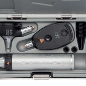 Heine Set Diagnostico K 180 LED F.O. Otoscopio + Oftalmoscopio Manico Beta - 1