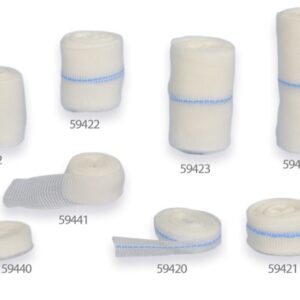 Garza in Cotone 100% Sterile 5 m x 2,5 cm Senza Lattice né PVC - 300 pezzi - 2