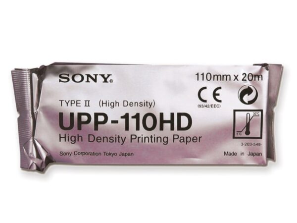Sony Carta da Stampa per Ecografo UPP-110 HD Alta Densità 110 mm x 20 m - 10 rot