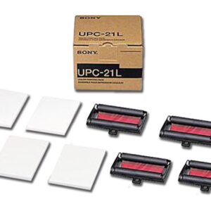 Sony Carta Termica UPC-21L per Stampanti Video UP-21MD/UPD23MD/UP20 - 4 rotoli