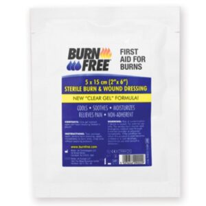Burn Free Medicazione Sterile per Ferite e Bruciature 5x15 cm - 30 pezzi