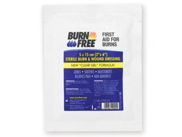 Burn Free Medicazione Sterile per Ferite e Bruciature 5x15 cm - 30 pezzi