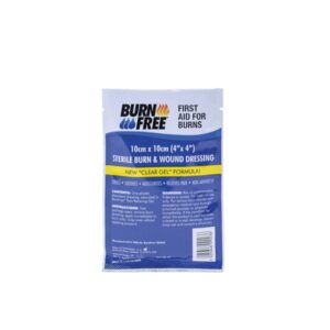 Burn Free Medicazione Sterile per Ferite e Bruciature 10x10 cm - 30 pezzi