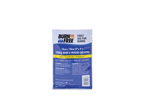 Burn Free Medicazione Sterile per Ferite e Bruciature 10x10 cm - 30 pezzi