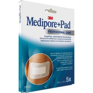 3M Medipore + Pad Medicazione Sterile 10x10 cm 3566NP - 100 pezzi - 3