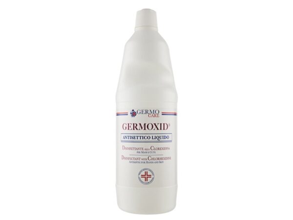 Germoxid Disinfettante Liquido per Cute con Clorexidina 1 l - 48 flaconi