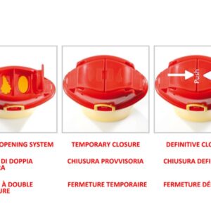 Contenitore Monouso per Rifiuti Taglienti Pocket 0,4 l 12,3x6,2x16,5 cm - 70 pz - 3
