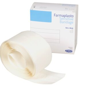 Medicazione Adesiva su Misura per Pelli Sensibili 5 m x 6 cm - 25 rotoli - 1