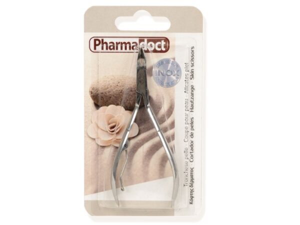Tronchese Pelle in Acciaio Inox per Cuticole - conf. da 12 Blister - 3 conf.