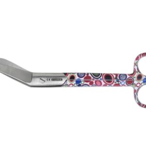 Forbici per Bende in Acciaio Inox 18 cm Fantasia Bolle - 20 pezzi - 1