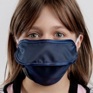 Mascherina Riutilizzabile Mycroclean Junior/Adulti Small Blu/Blu - 20 pz - 2