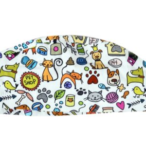 Cappellino Chirurgico con Laccetti Fantasia Cani Smile Taglia M - 15 pz - 1