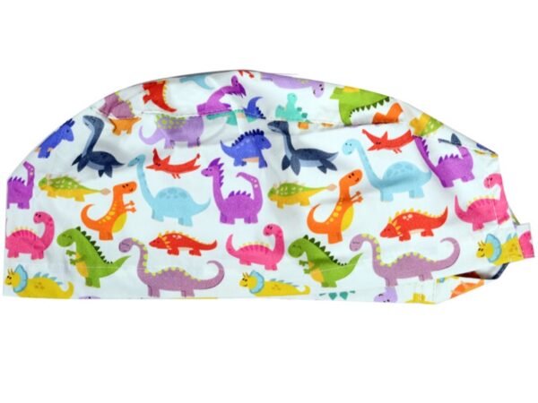 Cappellino Sanitario Fantasia con Laccetti Regolabili Dino M - 15 pezzi