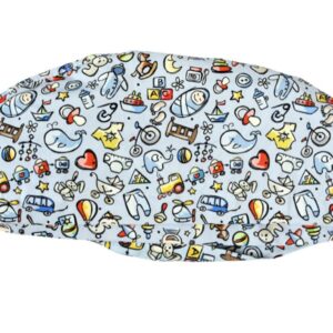 Cappellino Chirurgico Fantasia Toy Taglia M con Laccetti Regolabili - 15 pezzi - 1