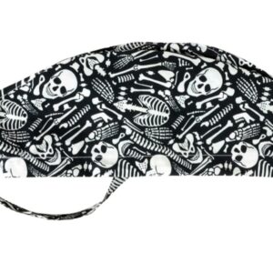 Cappellino Chirurgico con Laccetti Fantasia Scheletro Taglia M - 15 pz - 1