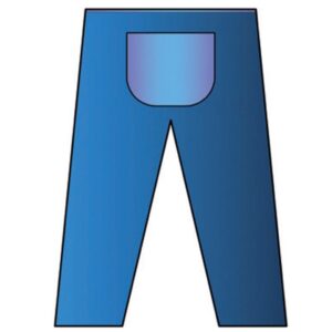 Pantaloni per Colonscopia Monouso 35 g/m Non Sterili Taglia Unica - 100 pezzi