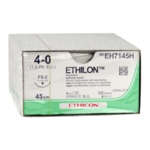 Ethicon Ethilon Sutura Monofilamento Non Assorb. 4/0 Ago 19 mm EH7145H - 36 pz