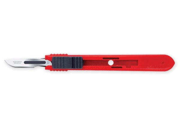 Swann-Morton Bisturi di Sicurezza Sterile con Lama Retraibile Inox N.10 - 75 pz
