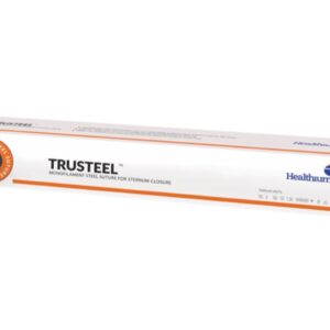 Sutura Non Ass. Trusteel Acciaio Cal. 6 Curva 1/2 Ago 44 mm 45 cm - 48 pz