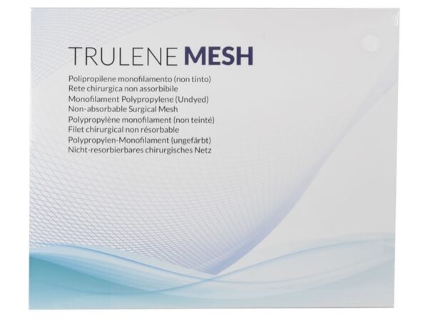 Rete Chirurgica Trulene Non Assorbibile 30x30 cm Trasparente - 2 pz