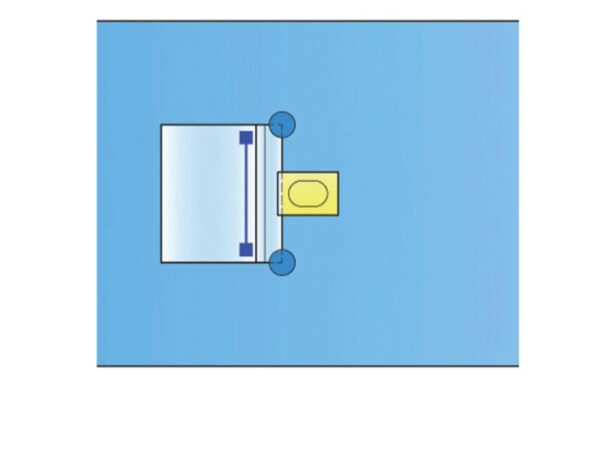 Telo Chirurgico Oftalmico in TNT 80x100 cm Sterile - 40 pezzi