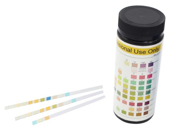 Strisce Visive per Urinanalisi 10 Parametri Uso Professionale - 1500 pezzi