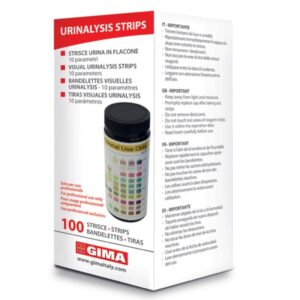 Strisce Visive per Urinanalisi 10 Parametri Uso Professionale - 1500 pezzi - 2