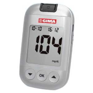 Glucometro GIMA mg/dL con Kit Completo Multilingua GB FR IT ES PT DE - 5 pezzi - 1