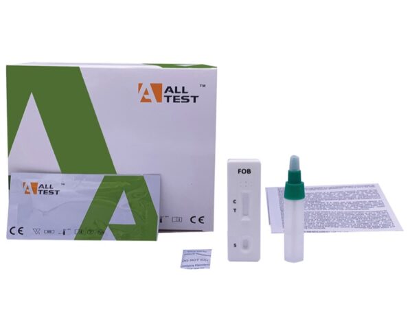 Test FOB Rapido Sangue Occulto nelle Feci per Uso Professionale - 100 pezzi