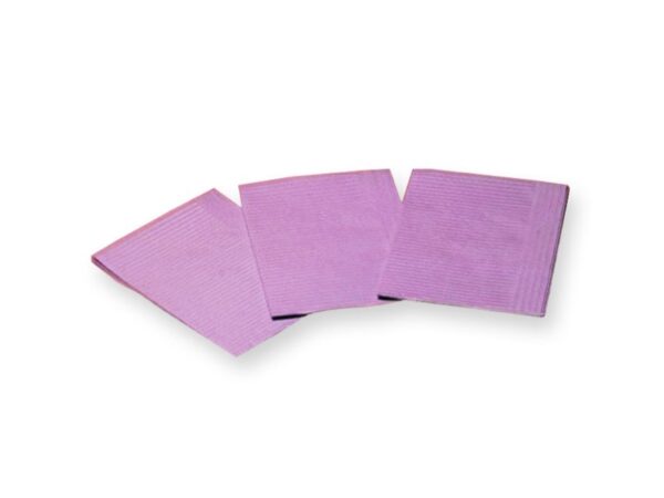 Salviettine Politenate Cellulosa e Polietilene 33x45 cm Lilla - 4000 pz