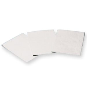 Salviettine Politenate Cellulosa e Polietilene 33x45 cm Bianche - 4000 pz