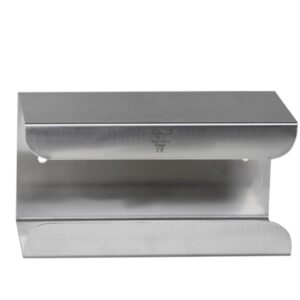Dispenser Portaguanti in Acciaio Inox per Scatola da 100 Guanti - 8 pezzi - 1