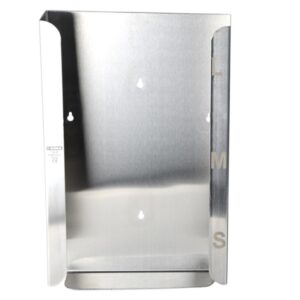 Dispenser Triplo per Guanti in Acciaio Inox da Parete - 4 pezzi - 1