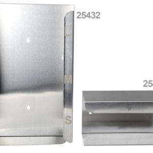 Dispenser Triplo per Guanti in Acciaio Inox da Parete - 4 pezzi - 2
