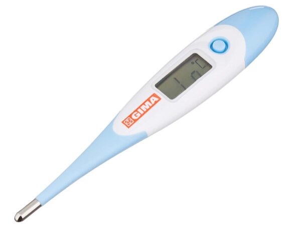 Termometro Digitale Jumbo2 Punta Flessibile Impermeabile, Allarme Febbre - 30 pz