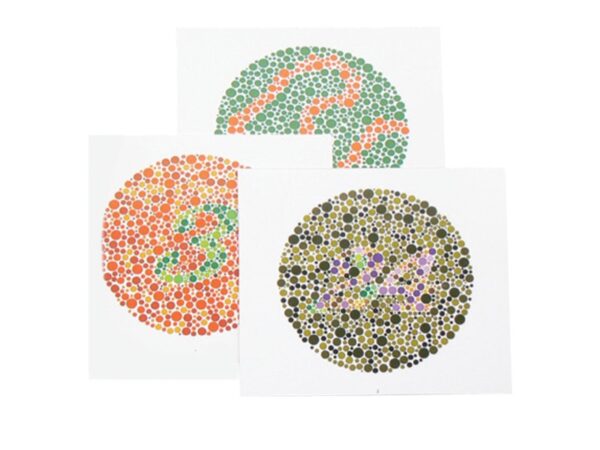 Test di Percezione del Colore Pediatrico 10 Tavole 11,5x11 cm - 8 pezzi
