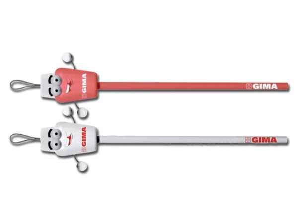 Matite Ottometriche in Legno per Optometria Bambini Bianco e Rosso - 80 pezzi