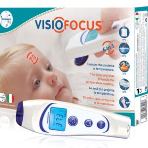 Termometro a Distanza Visiofocus con Proiezione Temperatura su Fronte - 2 pezzi - 2