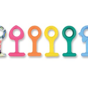 Kit 6 Guaine Silicone per Orologi Rotondi da Taschino - 20 kit da 6 pz