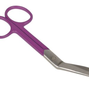 Forbici per Bende in Acciaio Inox con Anelli Viola 14 cm - 25 pezzi - 1